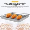 Stainless Steel Baking Pan with Rack Removable Steaming Cooling Racks Food Cooling Tray  Oven Use