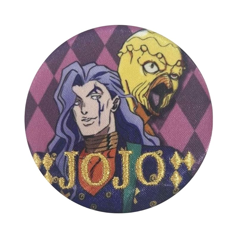 

jojo s bizarre adventure embroidery tin badge Akira Otoishi B01B3183