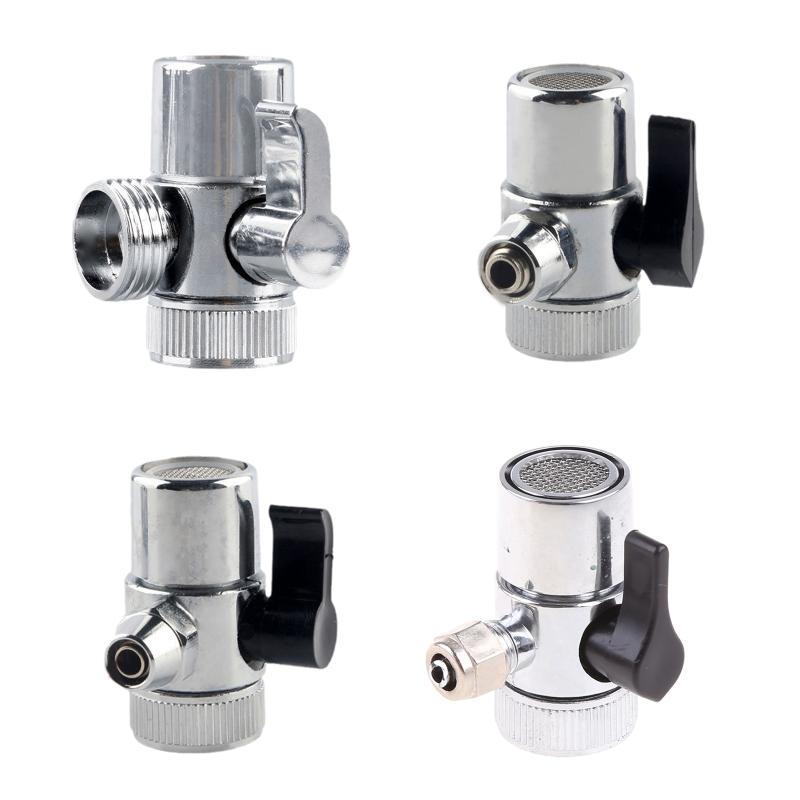 Sink for Valve Diverter Faucet Splitter for Kitchen or Bathroom Sink Faucet Replacement Part Faucet to Hose Adapter 4 Si
