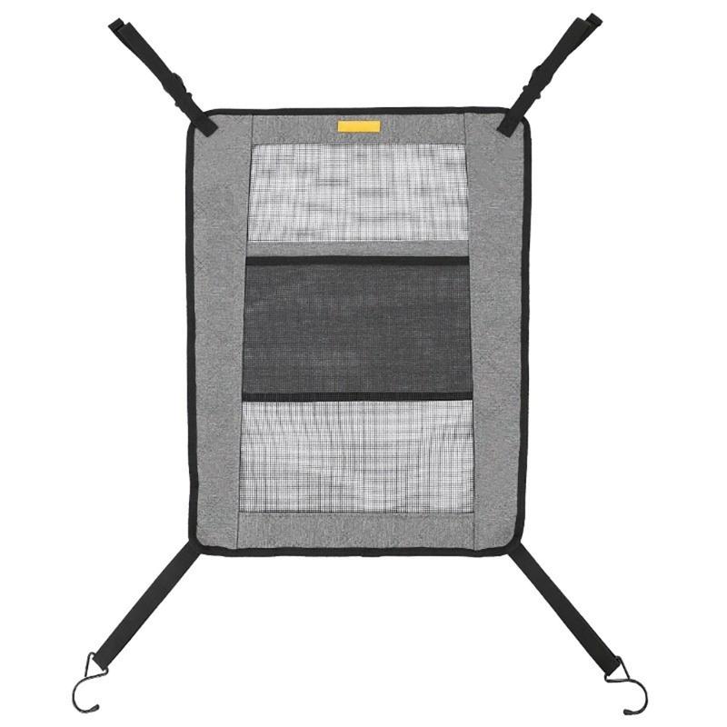 Vehicle Auto Partition Net for Dog Pet Partition Net Large Enclosure Back Seat Barrier Flexible Strap