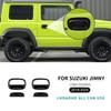 Car Outer Door Trim For Suzuki Jimny 2/4-Doors Nomade 2018-2025 Rear Trunk Cover Auto Handle Frame Matte Black Accessories