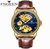 Couple Mechanical Watch Business Double-sided Hollow Men's Watch Waterproof Mechanical Gift Watch