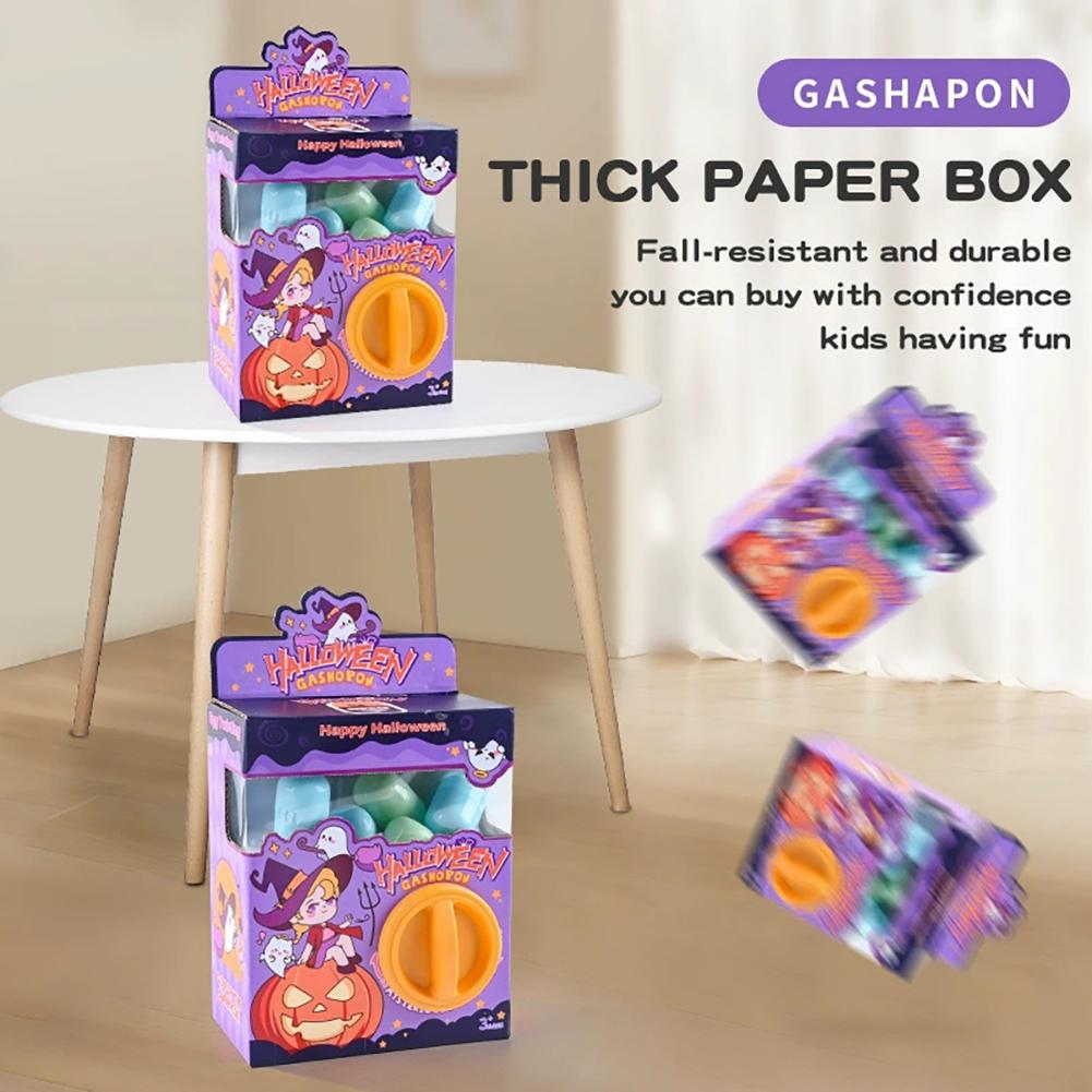 Mini Vending Machine For Halloween Fun Interactive Doll Machine Present For Boys Girls