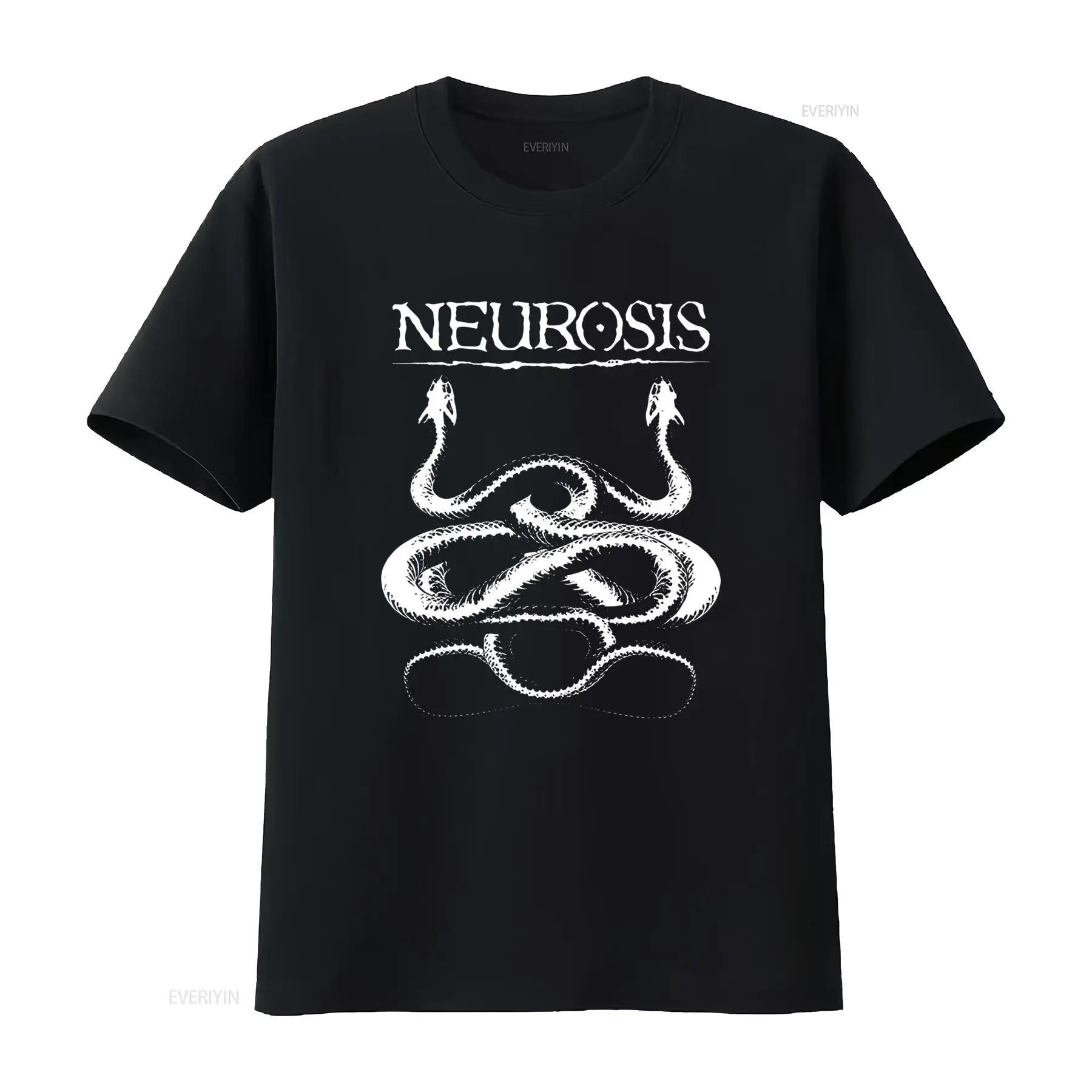 NEW Neurosis Band Classic Fan Black Snake All Size T Shirt AM498 Vintage Washed Graphic Designer Clothes Stylish Stretched - ... S разноцветный