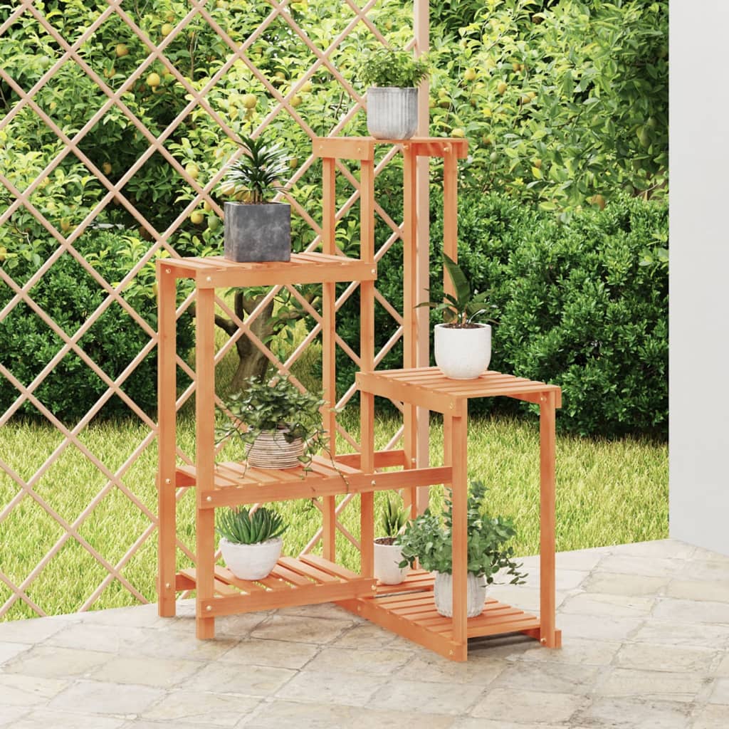 vidaXL Blumenständer 62,5x61,5x101,5 cm Massivholz Tanne braun