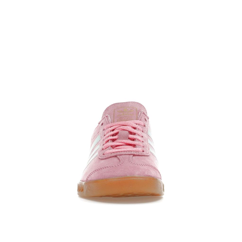 adidas Hamburg Bliss Pink Semi Flash Aqua Women's Suede Sneakers IH5459