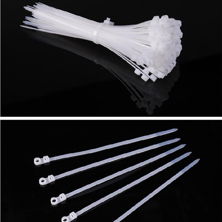 100Pcs Nylon Cable Ties Adjustable locking Cord Ties Straps fot Indoor and Outdoor Cable Management Cable Ties
