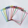 10X File Folder Document Bag Reusable Sheet Protectors for Classroom Teacher Student Office Supplies 10 Colors