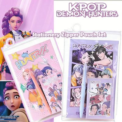 KPOP Huntrix Stationery Set Practical School Supplies Student Reward Small Gift Birthday Party Favor
