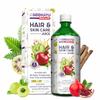 Baidyanath Asli Ayurved Hair and Skin Care Juice | With Bhringraj, Amla, Pomegranate, Noni & Manjishtha | Herbal Juice for Daily Wellness | No Adde