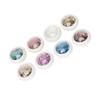 8 Dosen Nailart Glitzerpuder Staub Maniküre Sechseckige Gemischte Pailletten Nageldekoration