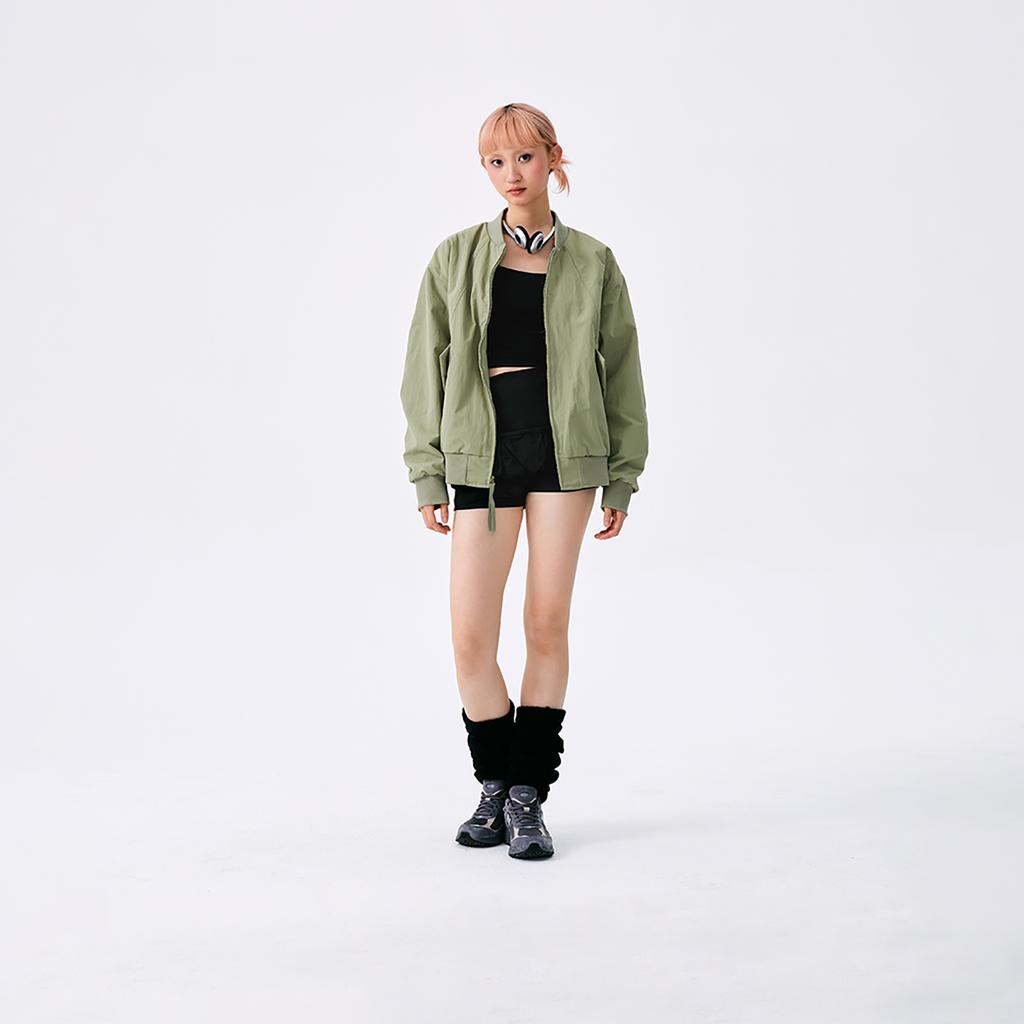 New Balance Puffer Jacket Unisex Olive Green AMJ51300-OLF