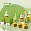 Little Yellow Duck Kids' Broom & Dustpan Set - Child's Cleaning Toy for Kindergarten & Home