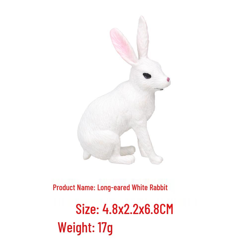 Farm Animal Figurine Set: Cow, Sheep, Chicken, Duck, Goose, Pig, Dog - Early Education Toy