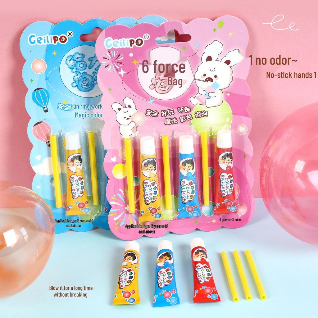 Buntes Cartoon-Kaugummi-Pack für Kinder – Lustige Leckereien für Grundschüler