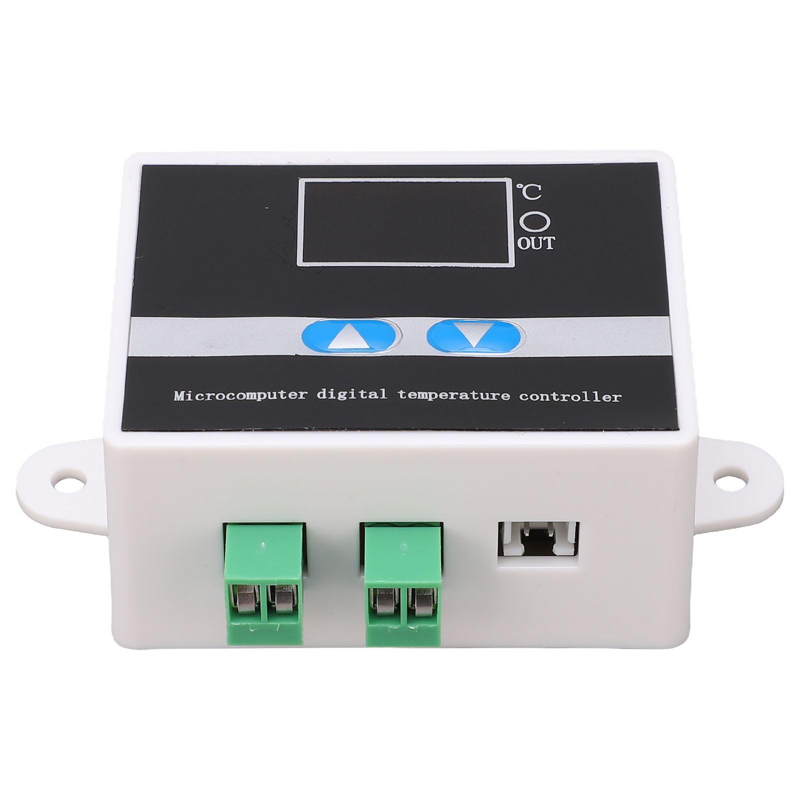 Digital Temperature Controller Compact Size High Accuracy Temperature Probe Tester for Aquarium DC12V 120w ABS