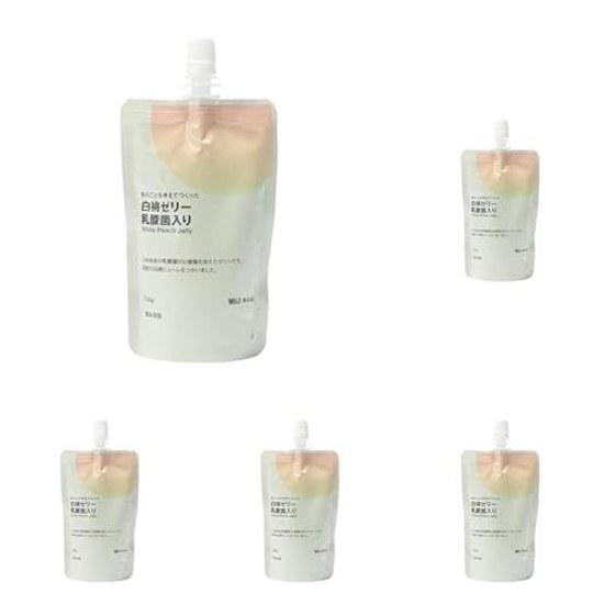 Muji White Peach Jelly Lactic Acid Bacteria 150g VCD15A4S ( 5)