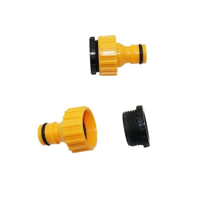 2 peças Conector de mangueira de torneira padrão Conector rápido Máquina de lavar Canhões de água e um sistema de irrigação de gramado de jardim Tubo