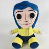 25cm Coraline Pluche Pop Knuffel Cartoon Figuur Zacht Kussen Lelijk Schattig Verzamelspeelgoed Kawaii Decoratie Speelgoed Verjaardag Kinderen Cadeaus