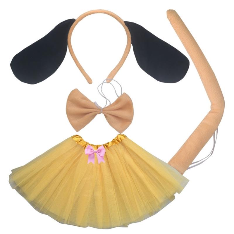 Halloween Dog Costumes for Kids Toddlers Animal Costume Cosplay Accessories 1