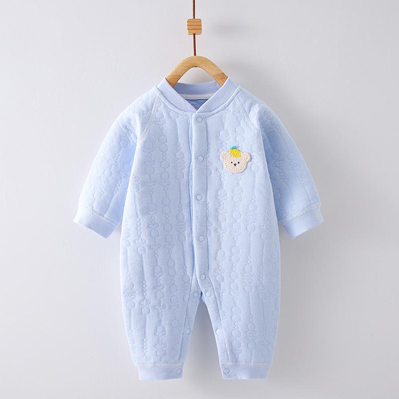 Spring & Autumn Warm Air Cotton Baby Jumpsuit