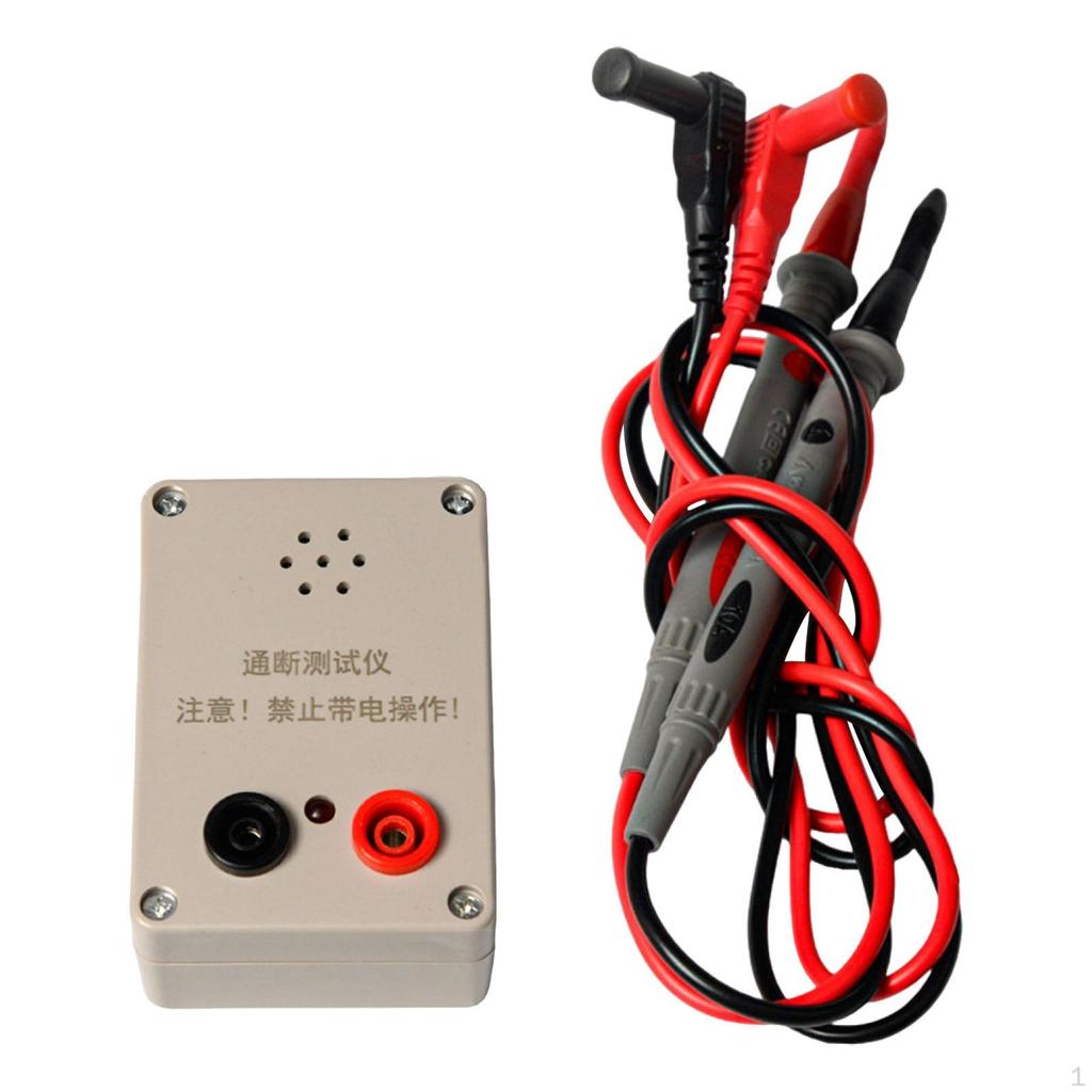 Wire Continuity Tester for Electrical Circuits, with Audible And LED Indicator Household Cable
