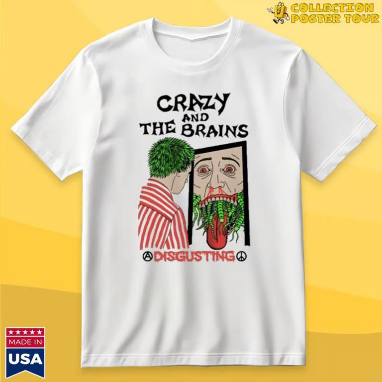 Crazy And The Brains Disgusting Peace T-Shirt Unisex T-Shirt