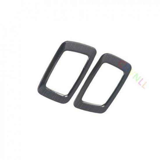 Fit For Volvo XC90 2016-2023 Black Titanium Rear Reading Lamp Frame Cover Trim