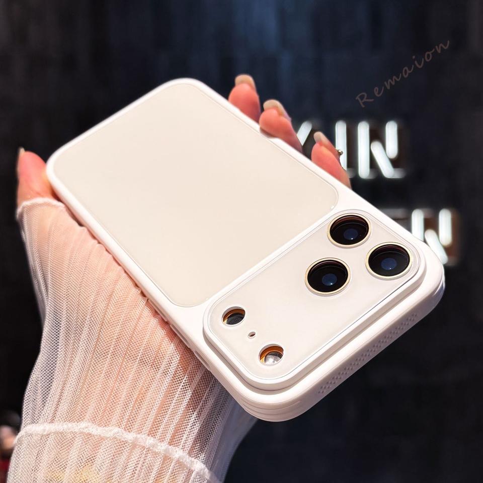 Official Tempered Glass Phone Case For For Iphone 17 Air 13 14 1 16 Pro Max 17Pro 16Pro Hard Shockproof Protector Cover