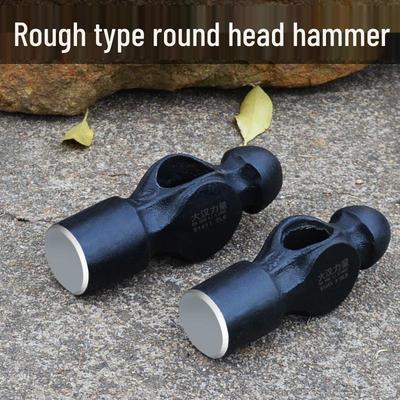 1.5 Lb Round Head Iron Hammer, Handleless 2 Lb Sledgehammer