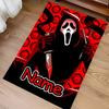 Custom Personalization Ghostface Print Area Rug - Soft, Washable Non-Slip Indoor Mat,Living Room,Home&Office Decorative Rug