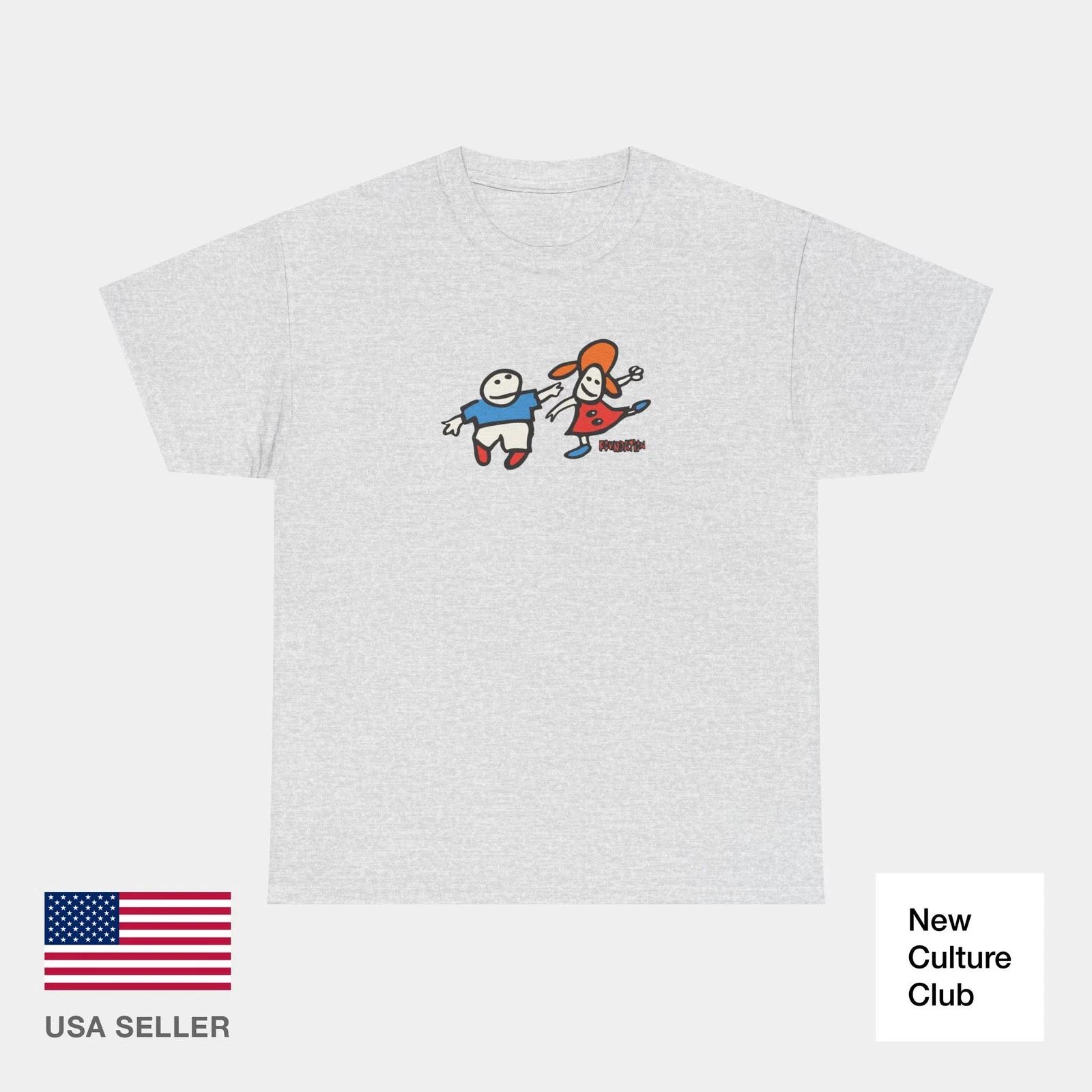 

Whippersnappers Skateboards Ellington Cole 1993 Foundation 100% Cotton T-shirt Mens Tees Top Print M