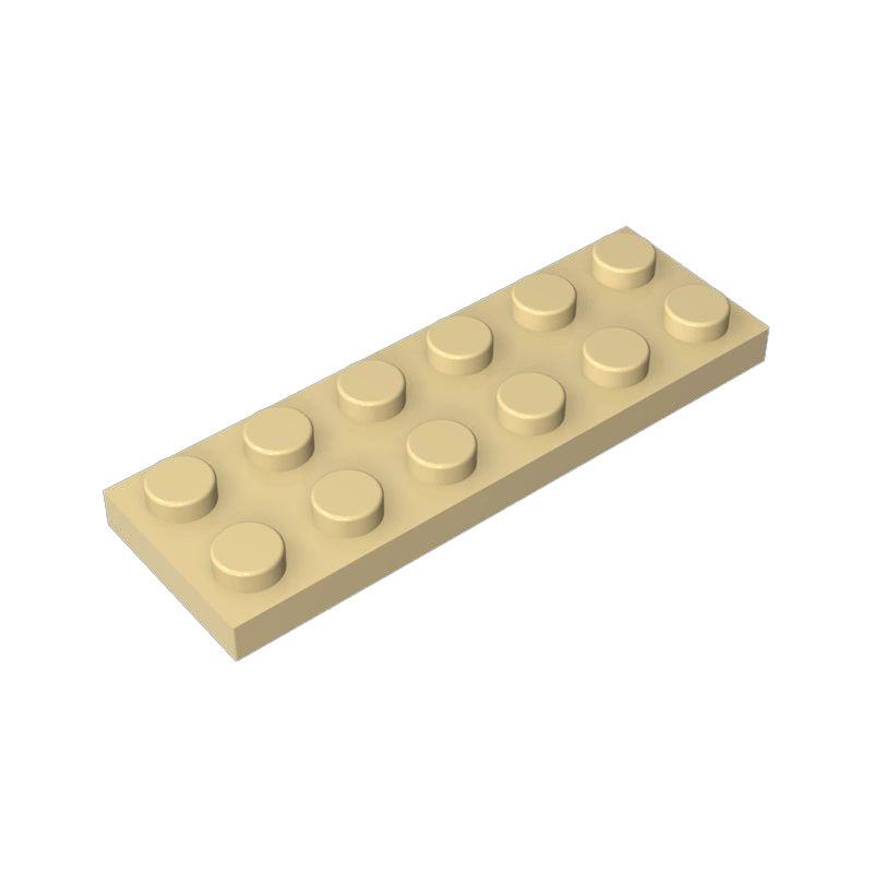 50g/29PCS 3795 2x6 Basic Building Blocks Moc Color Loose Parts Compatible with Bricks DIY Children's Toy Assembly