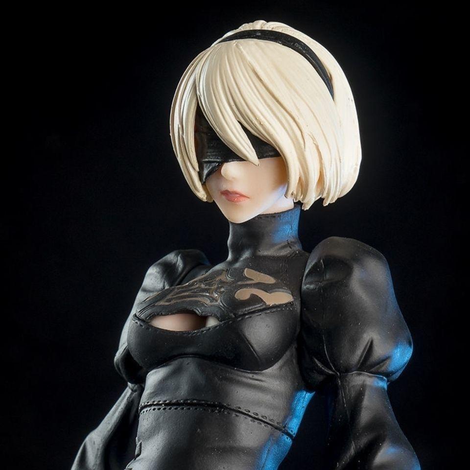 Nier Automata 2B YoRHa No. 2 Neal NieR Action Figur Staty Collection Kids Gift