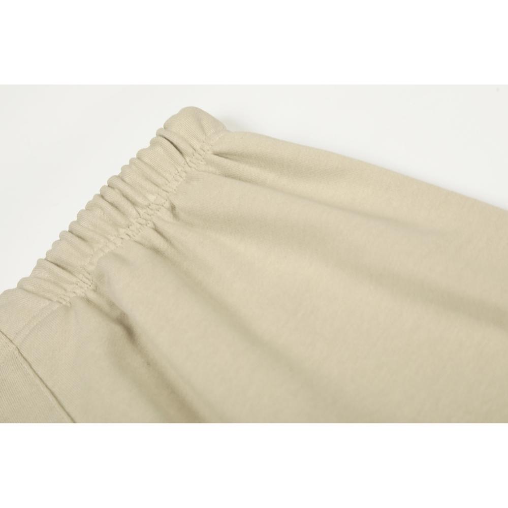Fear of God Essentials Special Letter Print Sweat Shorts Unisex Oversized Cotton Drawstring Elastic Waist Streetwear Casual Sports Knee Length Shorts