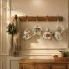 Five Pointed Star Tree Toppers Burlap Christmas Ornaments, Rustic Linen Fabric Hanging Decoration, Ball Stocking Farmhouse Ornaments Shaped