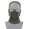 Taktik Tam Yüz Maskesi Balaclava Kap Motosiklet Ordu Airsoft Paintball Başlık Metal Örgü Avcılık Koruyucu Maske