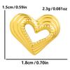 6pcs/Lot Mutlistyle Stainless Steel Heart Charms For Jewelry Making Supplies Sun Dragon Three-Dimensional Love Pendant Breloques
