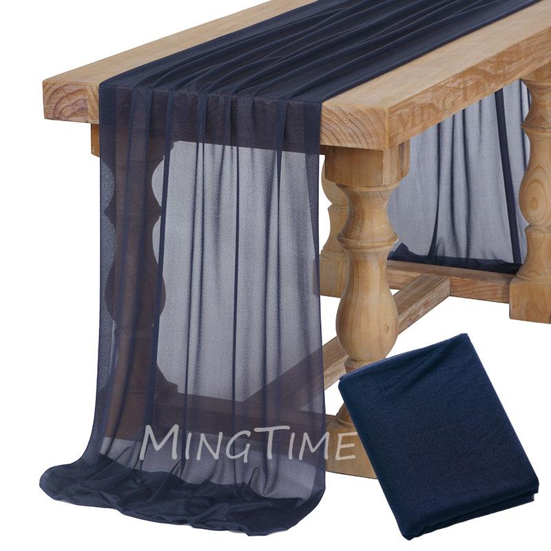 Caminho de Mesa Macio Rosa Blush Poeira Gaze Rústico Boho Natural Casamento Festa Chá de Bebê Jantar Ornamento Decoração