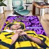 Bi-llie green Artwork Office Rug Chair Mat, Game Carpet, Suitable for Front Door, Bedroom, Living Room, Desk, Holiday Gift