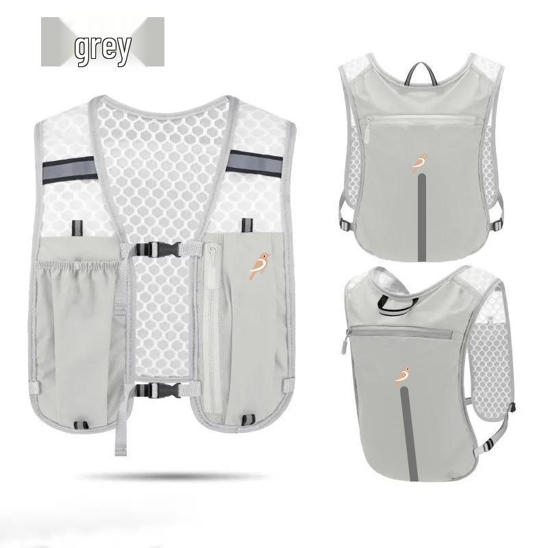 

Lightweight Multi-Functional Sports Vest for Hiking, Cycling, and Mountaineering 30*2*36 серый