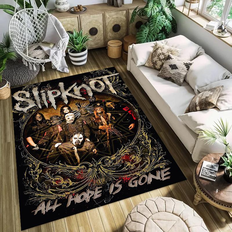 Slipknot: Rebellion carpet Doormat Living room and bedroom mats Bathroom mat Fashion Protective pad