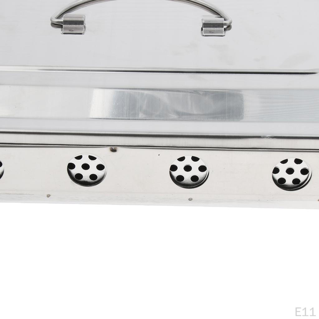 Instrument Box W/ Lid, Made of Durable Stainless Steel, Perfect for Use, , Manicure. Etc