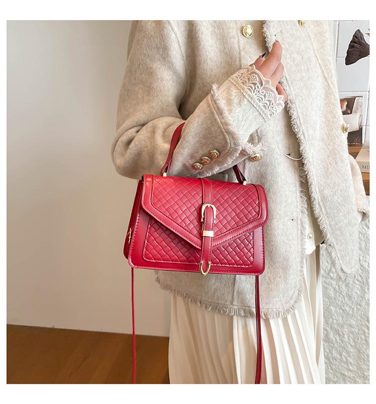 Minimalist Women's Square Handbag - 2025 Versatile Single Shoulder Crossbody Bag