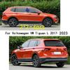 Car TPU/Glossy Mirror Pillar Post Cover Door Trim Window Sticker 4pcs For Volkswagen VW Tiguan L 2017 2018   -