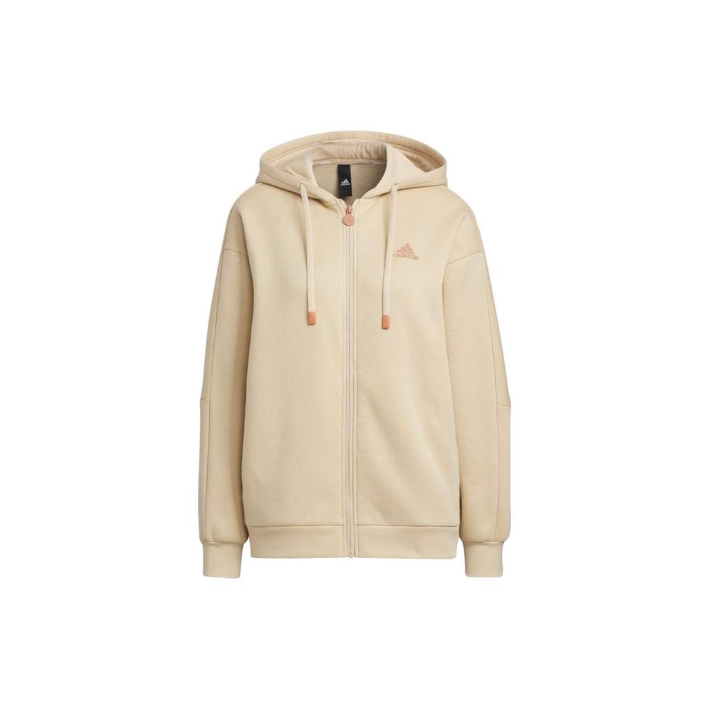 New Adidas Jackets Women's Beige IK9893