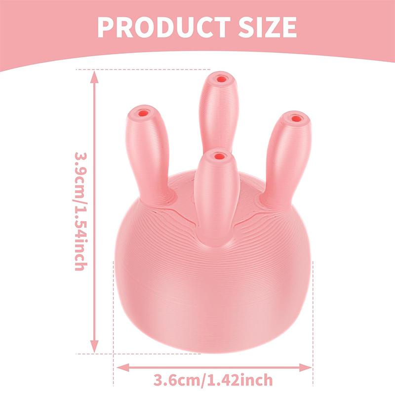 2025 Upgrade PP Cow Udder Milk Carton Cap 3D Printing Funny Pouring Milk Bottle Cap Reusable Boxed Milk Diverter JT422