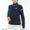 New Balance Golf Crew Neck Knit and 0 (Stretchy Warm) / Women's / 012-4274502 121_Navy [S]