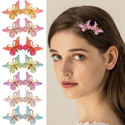 Κλιπ Μαλλιών Πεταλούδα Μπαρέτες Για Κορίτσια Γυναίκες  Χαριτωμένα  Κλιπ Μαλλιών Διακοσμητικά Κλιπ Μαλλιών