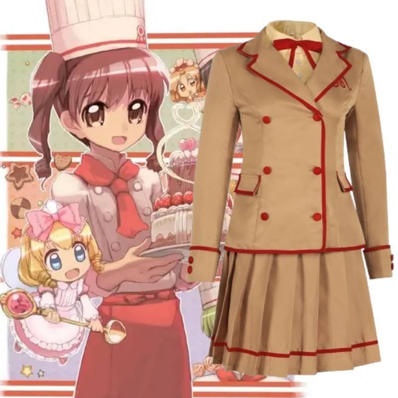 Entzückendes, von Anime inspiriertes Erdbeer-Cosplay-Outfit mit JK-Schuluniform
